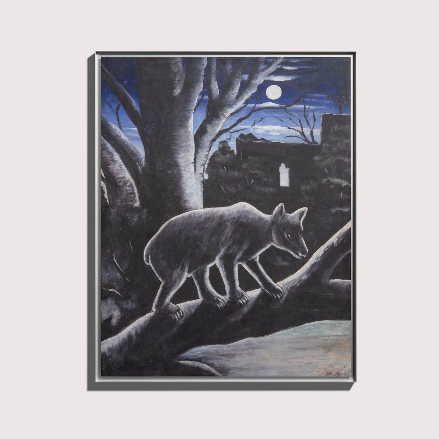 Niko Pirosmani - L'ours au clair de lune