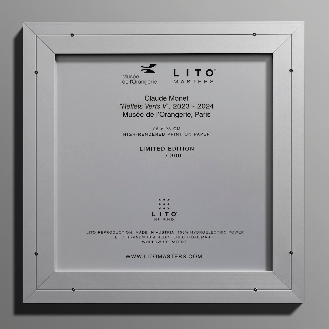 Claude Monet - Reflets Verts V