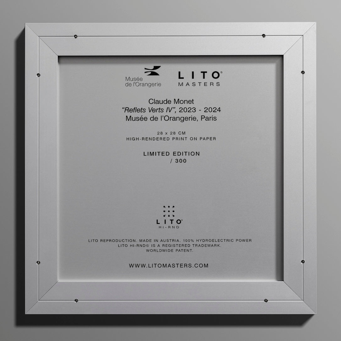 Claude Monet - Reflets Verts IV