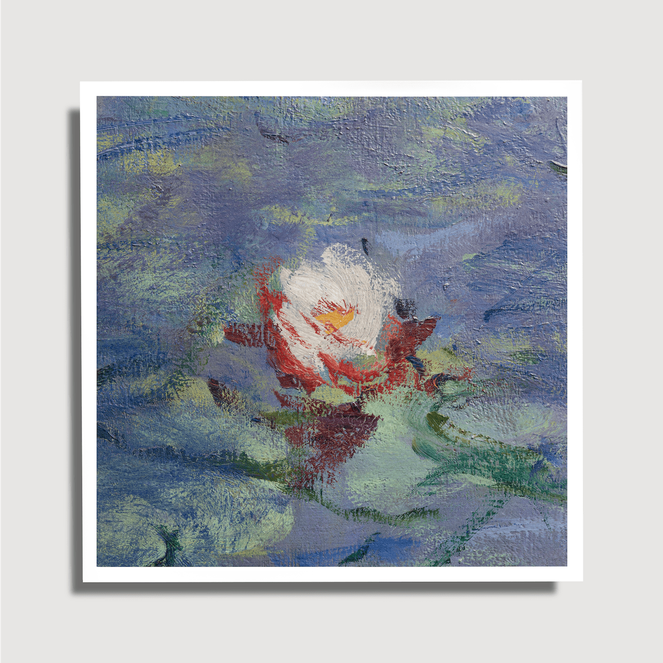 Claude Monet - Nymphéas I - Le Matin - Sur Papier