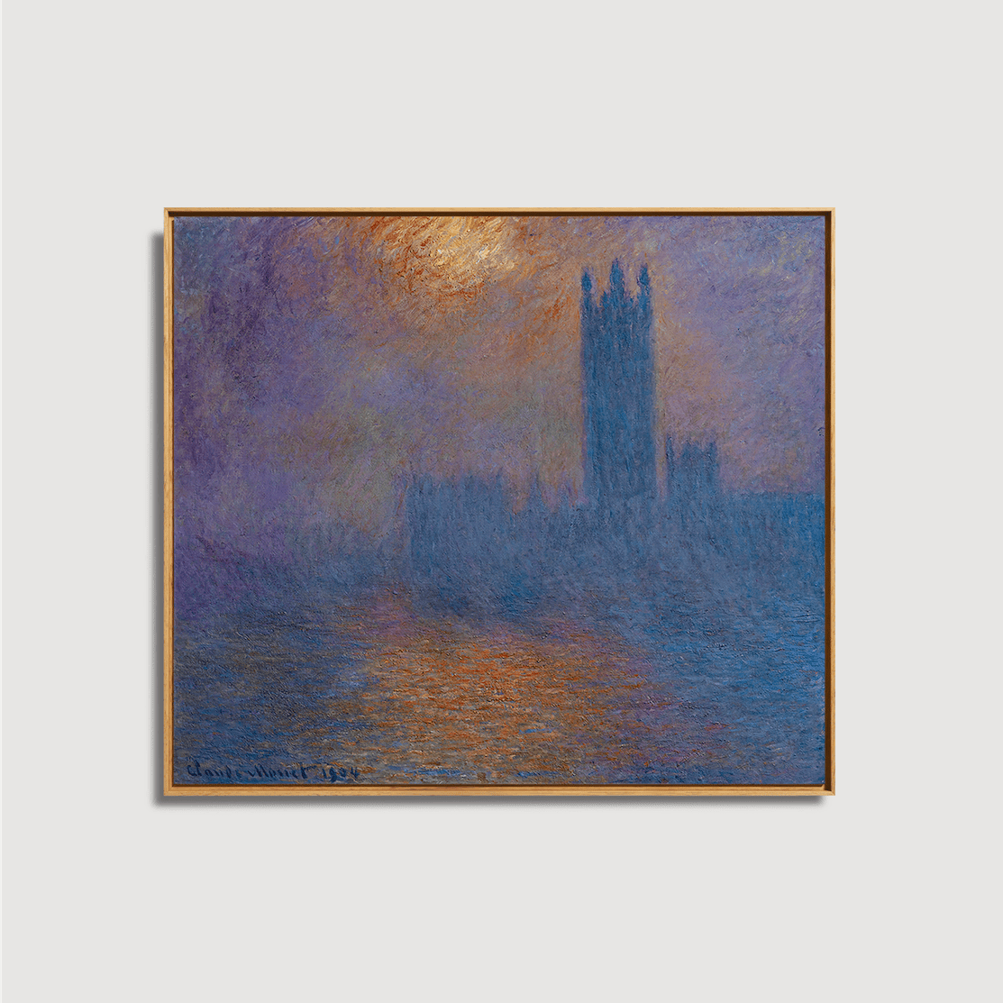 Claude Monet - Londres, Palais du Parlement