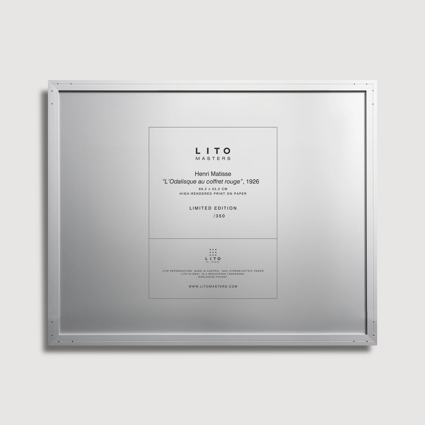 Henri Matisse – L'Odalisque au Coffre Rouge