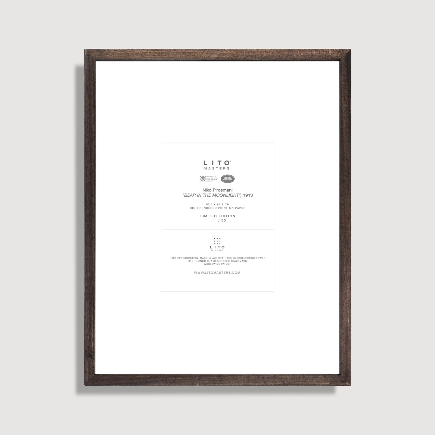 Niko Pirosmani – Bär im Mondlicht