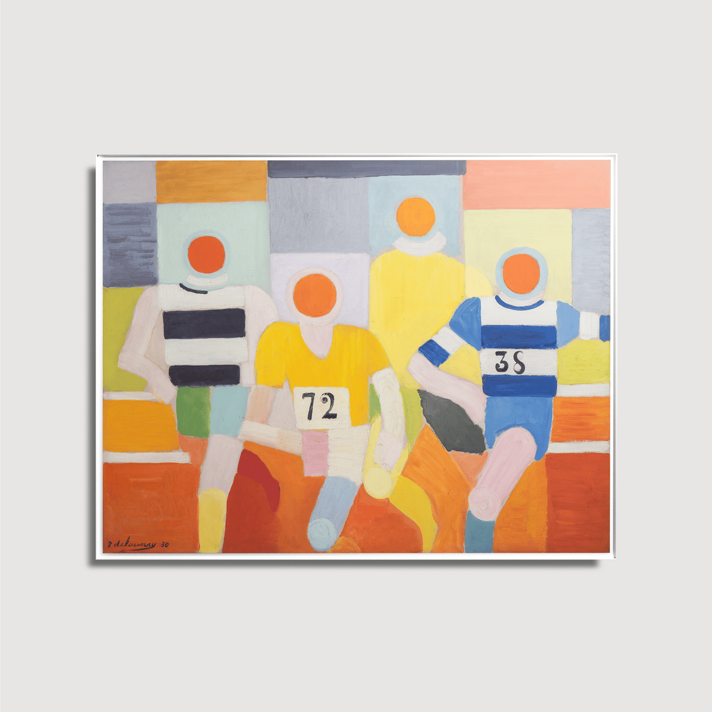 Robert Delaunay - The Runners