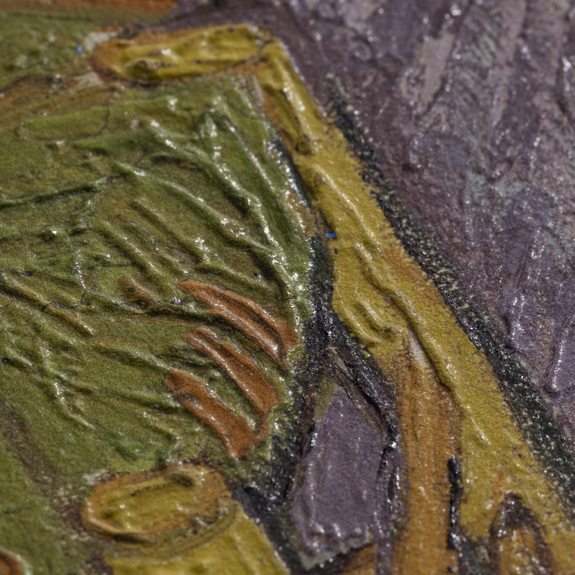 Vincent Van Gogh - Van Gogh’s Bedroom in Arles, 1889 - Life Size, On Paper