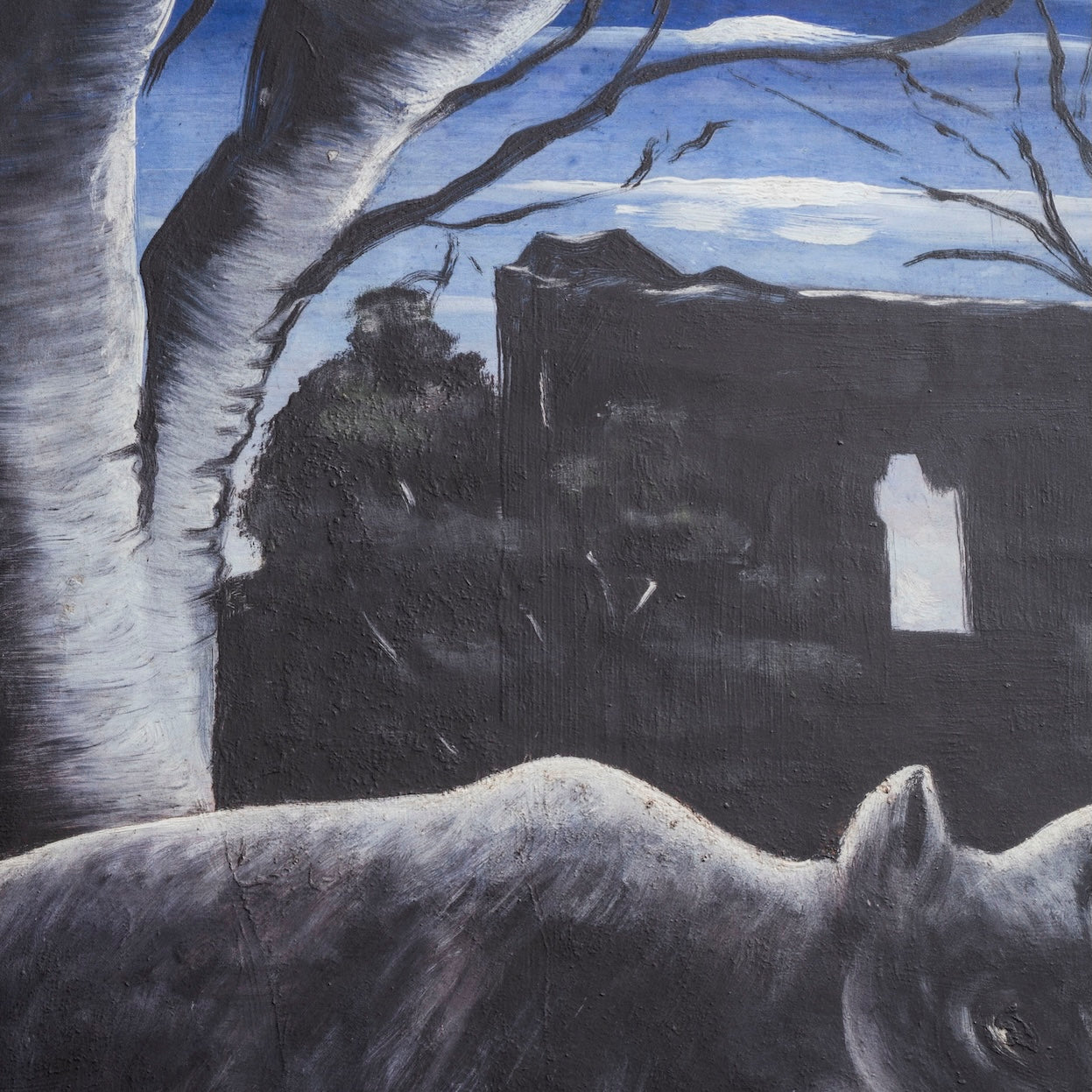 Niko Pirosmani – Bär im Mondlicht