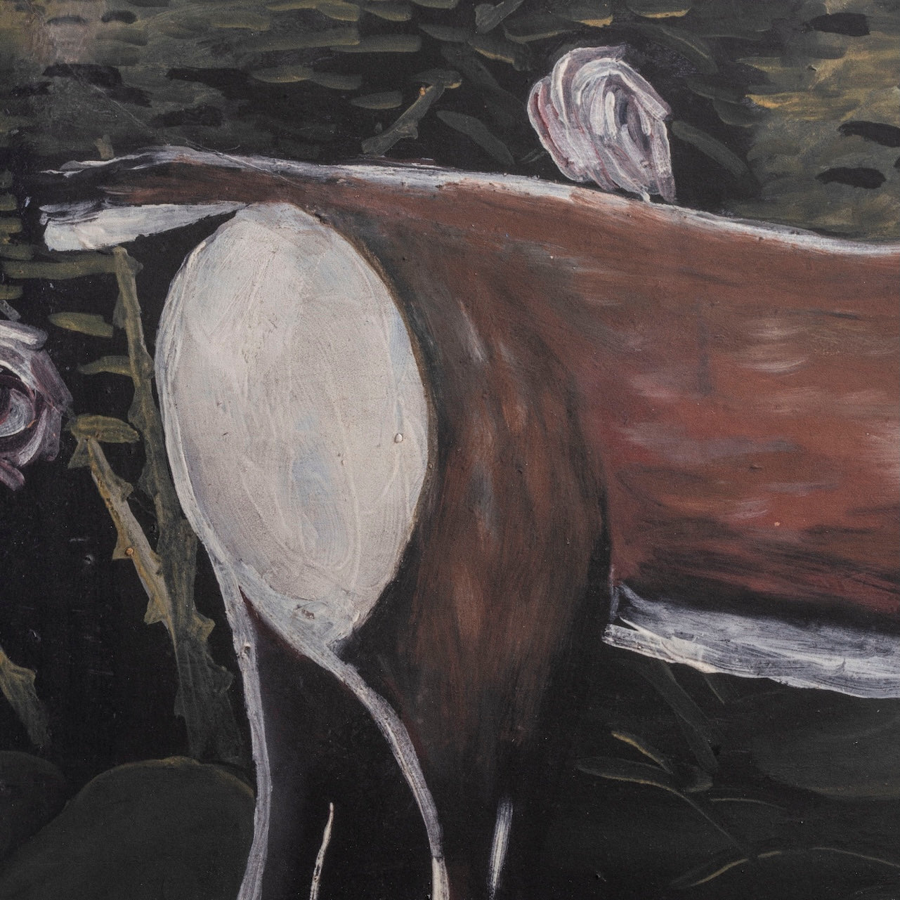 Niko Pirosmani - Rehe in einer Landschaft