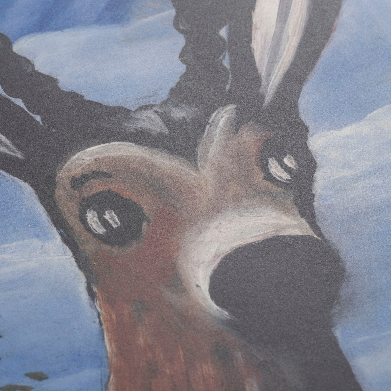 Niko Pirosmani - Rehe in einer Landschaft