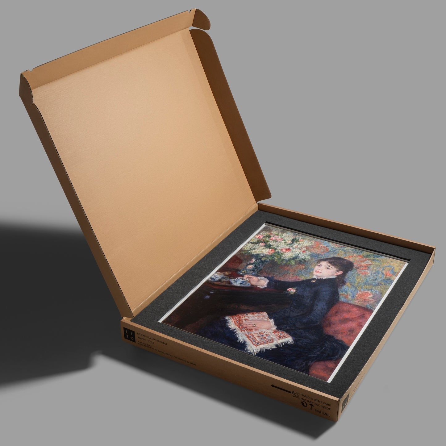 Auguste Renoir - The Cup of Chocolate