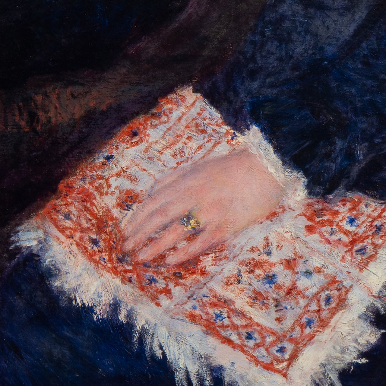 Auguste Renoir - The Cup of Chocolate