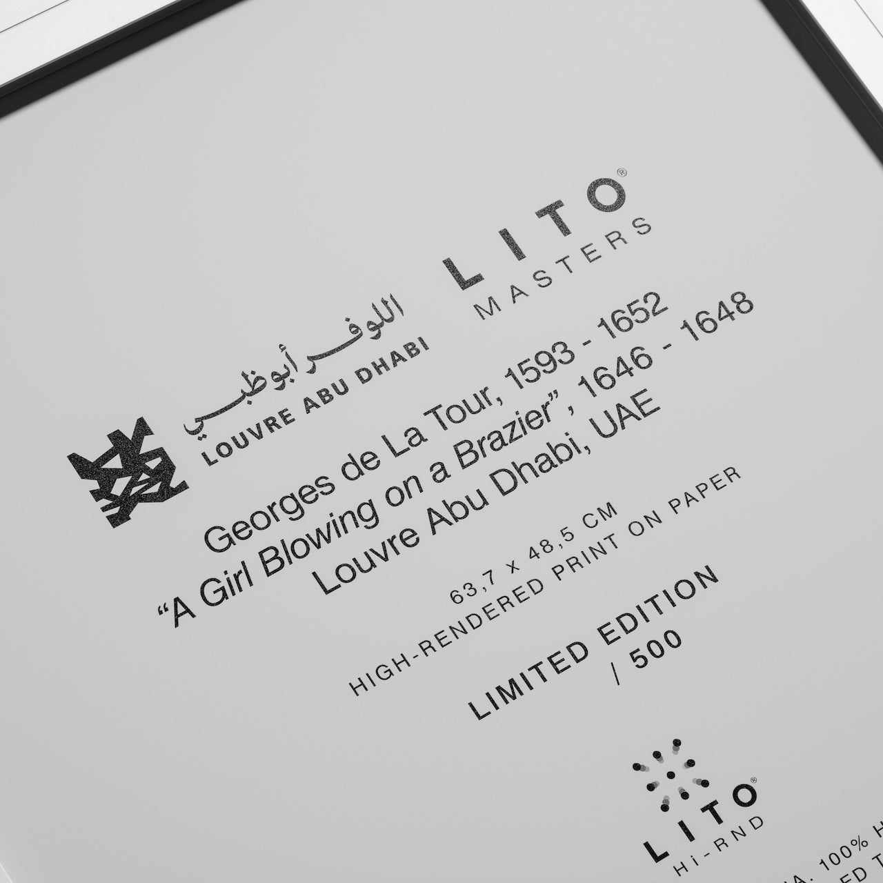 Georges de La Tour - A Girl Blowing on a Brazier