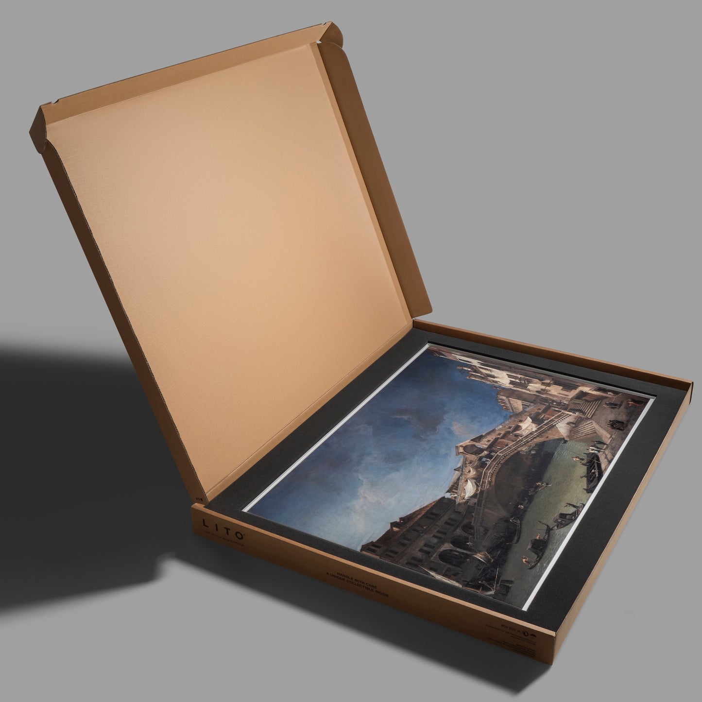 Canal Giovanni Antonio - Le pont du Rialto vu du sud