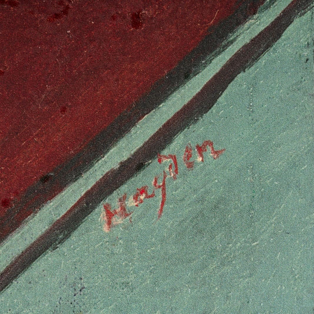 Henri Hayden - Bouteille de Chianti