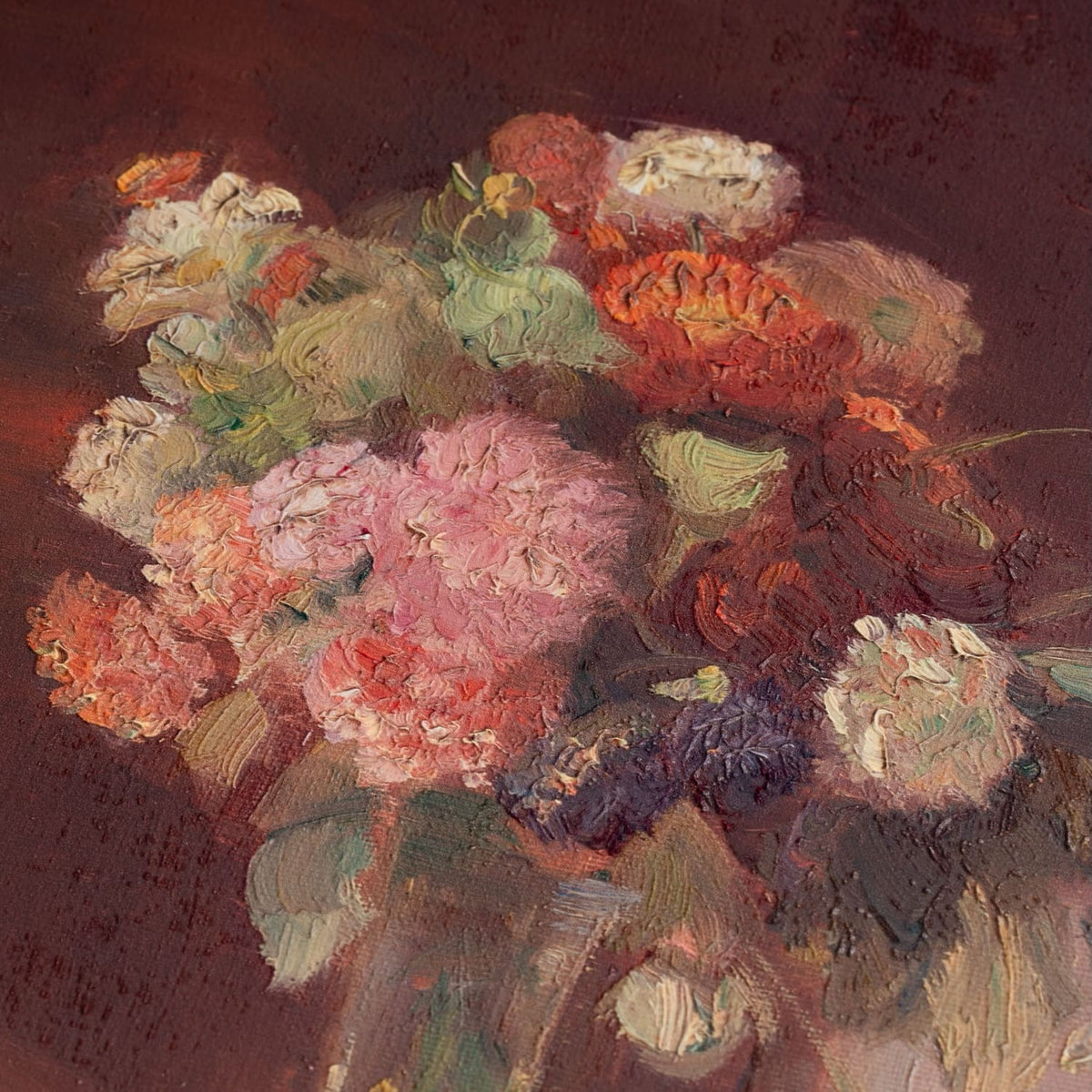 Anna Ancher - Ane Hedvig Brøndum am Tisch sitzend