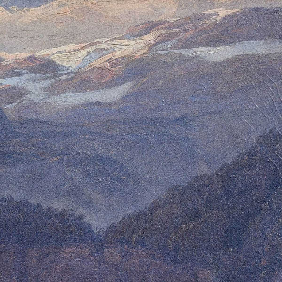 Johan Christian Clausen Dahl - Landscape on Lusterfjord