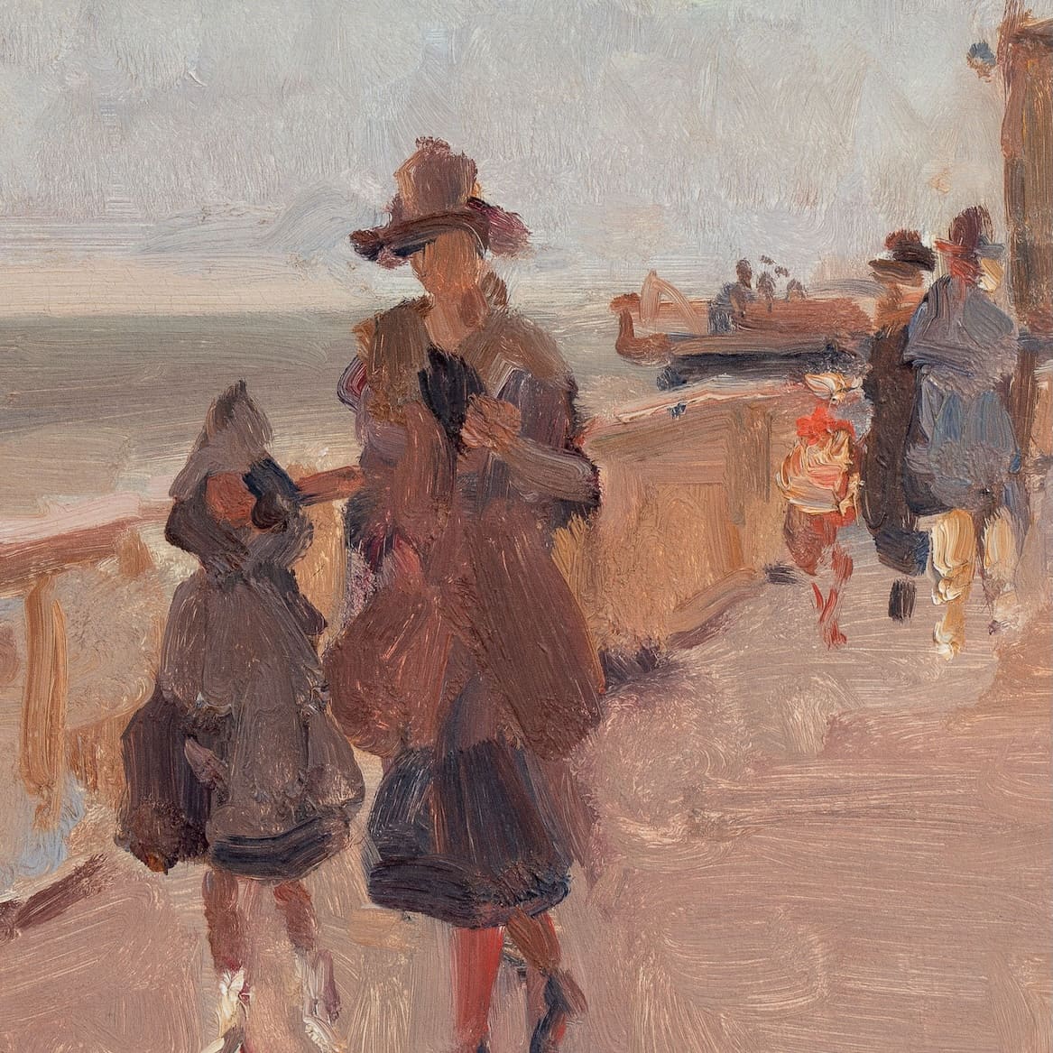 Isaac Israels - Kühle Vorfrühlingsstimmung auf dem Scheveninger Pier