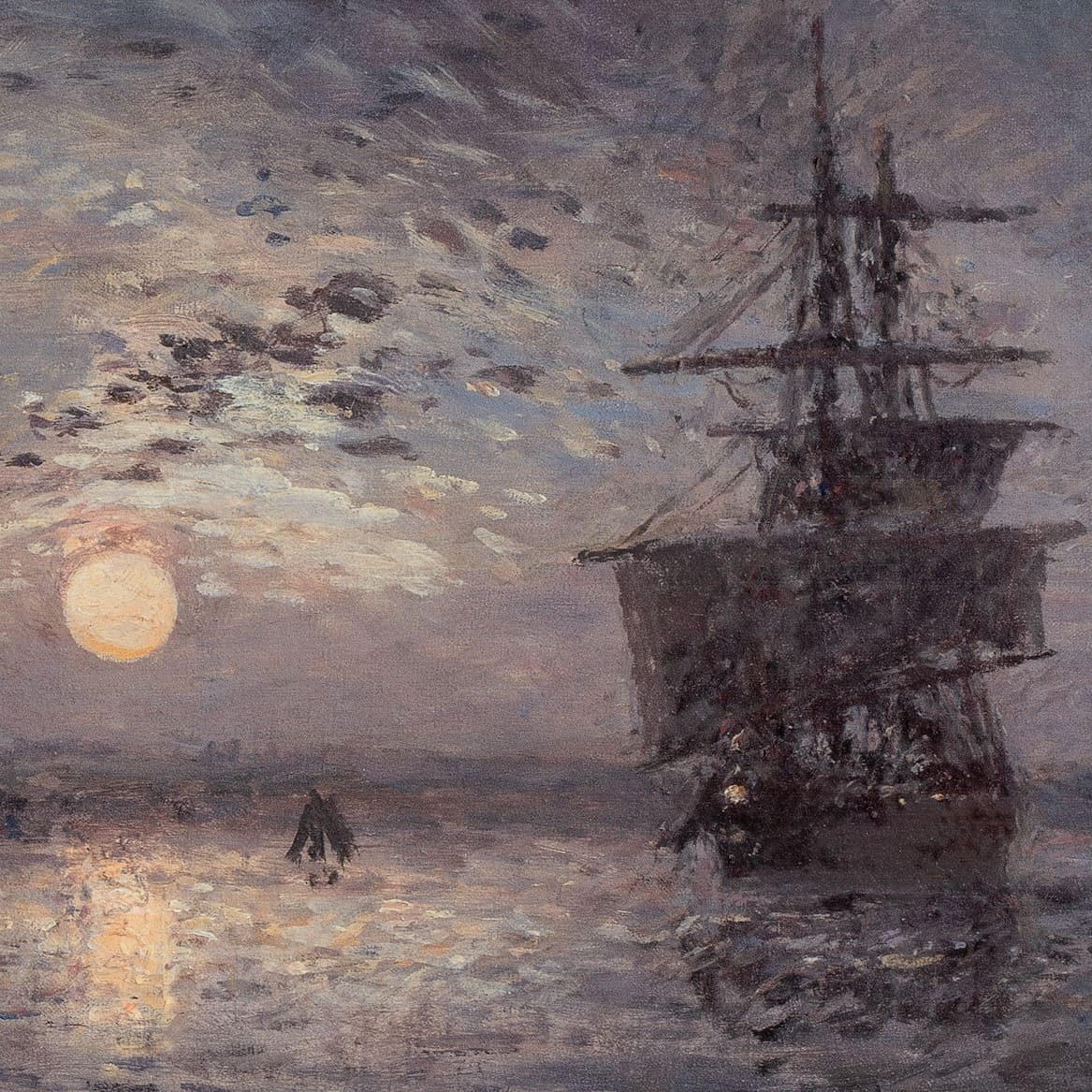 Johan Barthold Jongkind - Der Oude Haven mit Hoofdpoort in Rotterdam