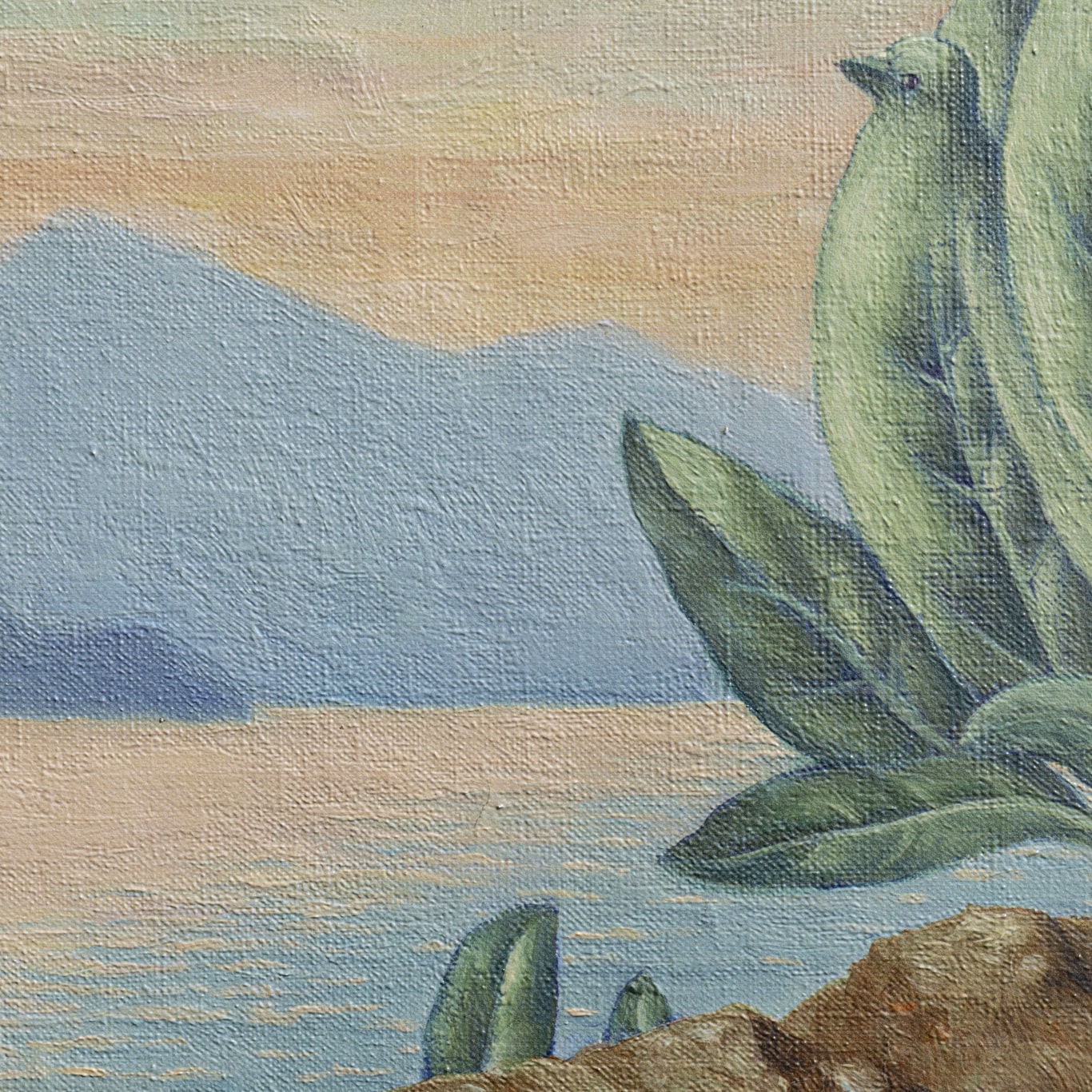 René Magritte - L'Ile au Trésor, 1942 - On Paper