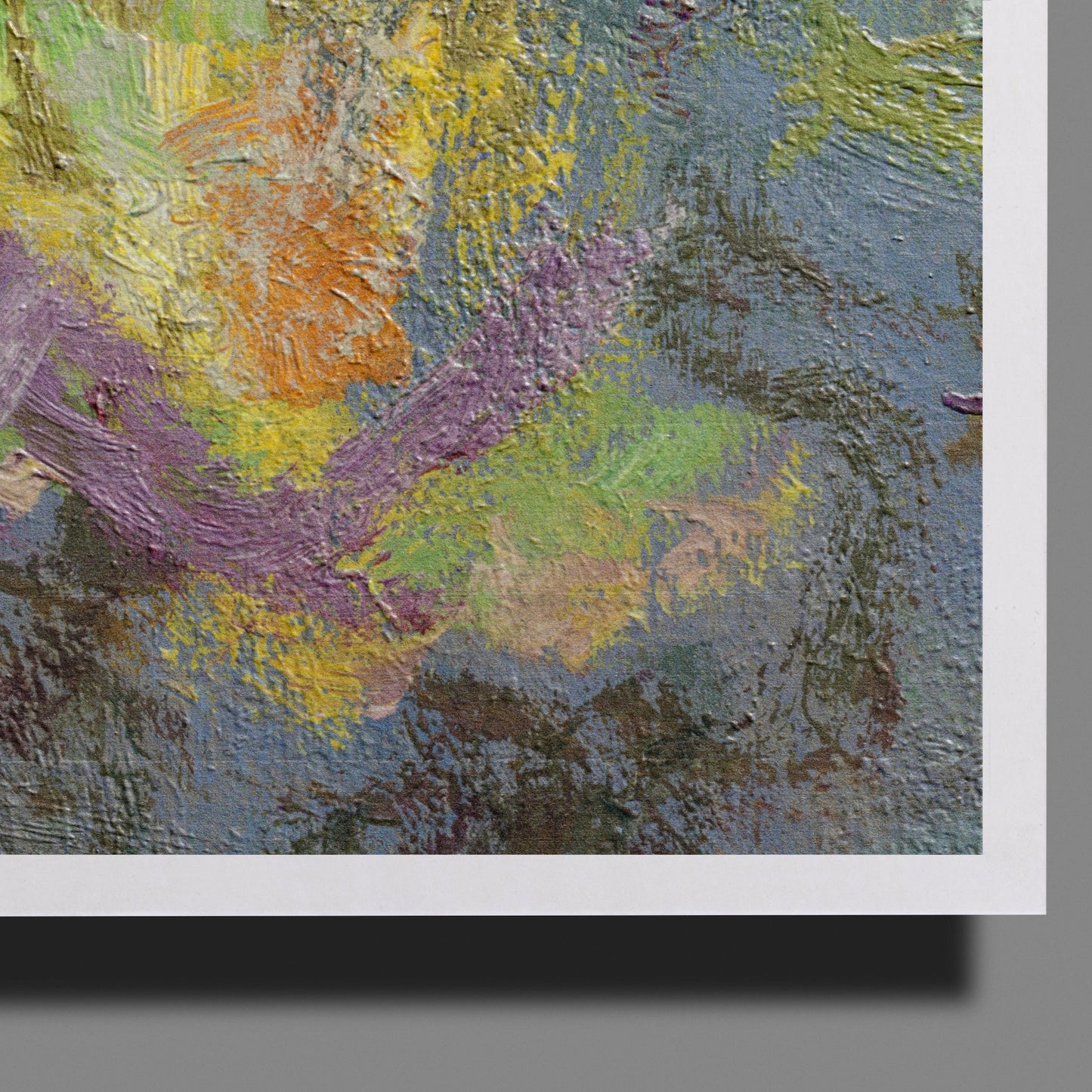 Claude Monet - Nymphéas II - Le Matin - Sur Papier