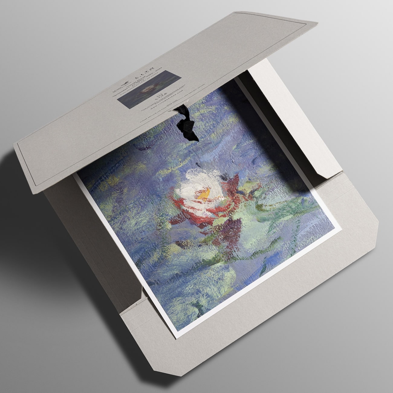 Claude Monet - Nymphéas I - Le Matin - Sur Papier