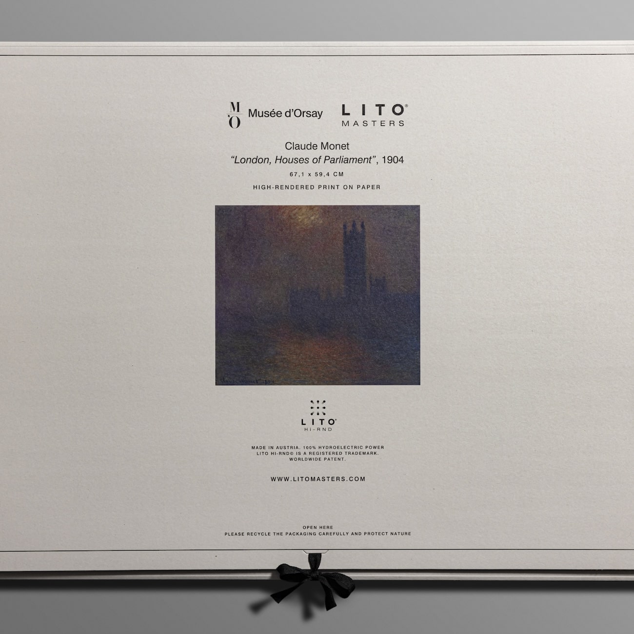 Claude Monet - Londres, Palais du Parlement