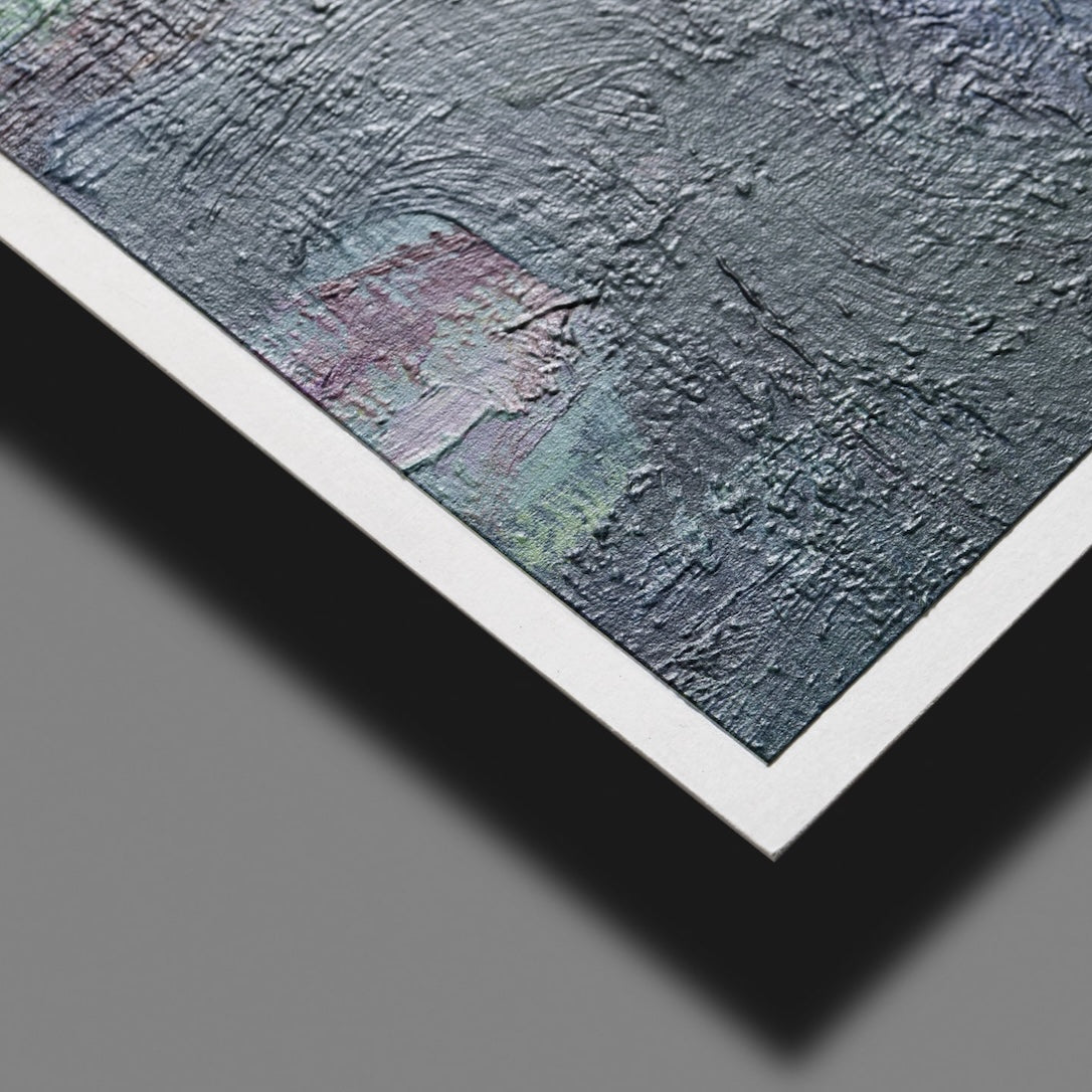 Claude Monet - Reflets Verts I, 2023-2024 - Sur Papier