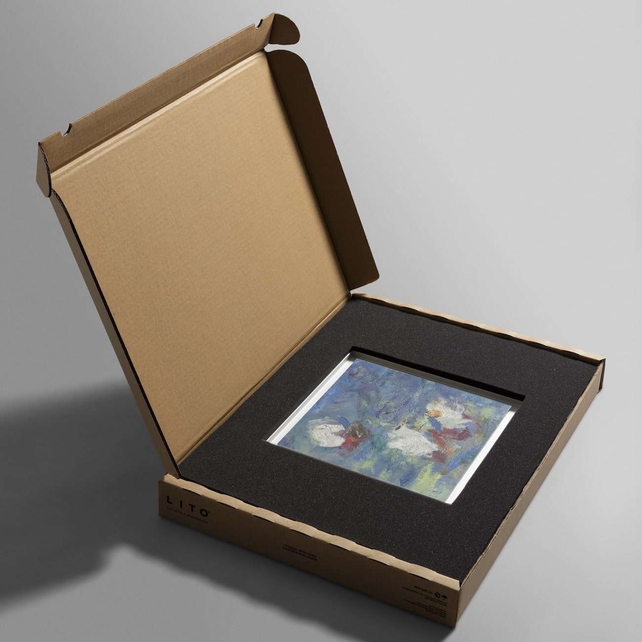 Claude Monet - Nymphéas III - Le Matin - Sur Papier