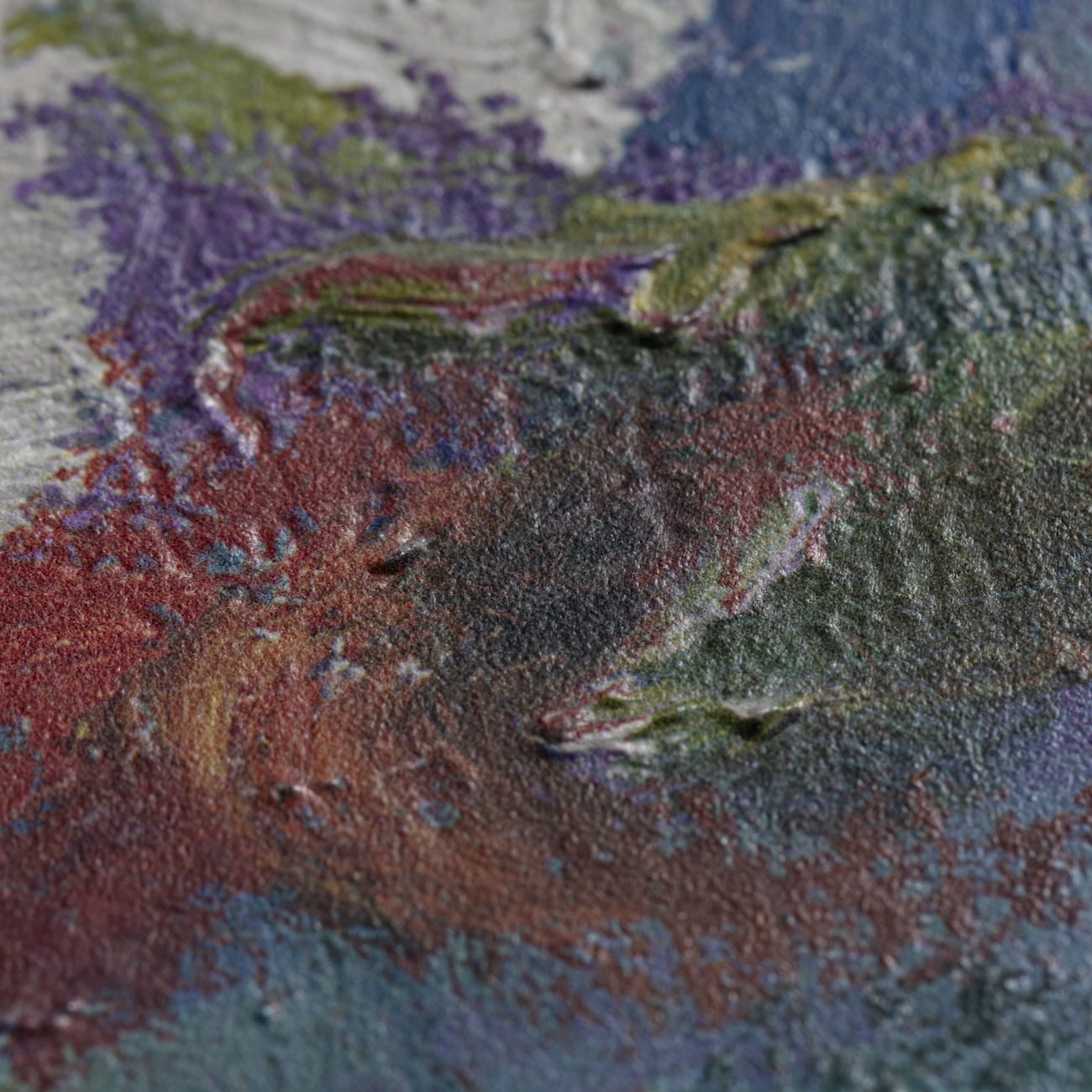 Claude Monet - Nymphéas III - Le Matin - Sur Papier