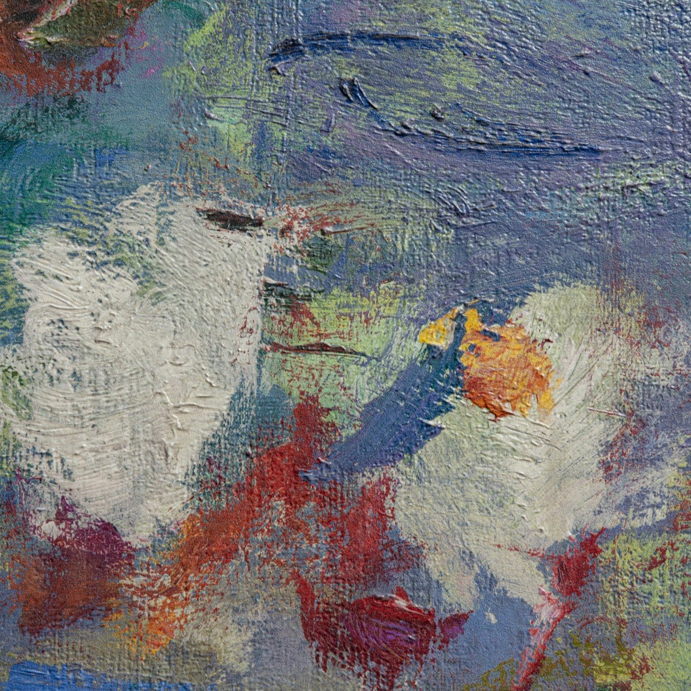 Claude Monet - Nymphéas III - Le Matin - Sur Papier