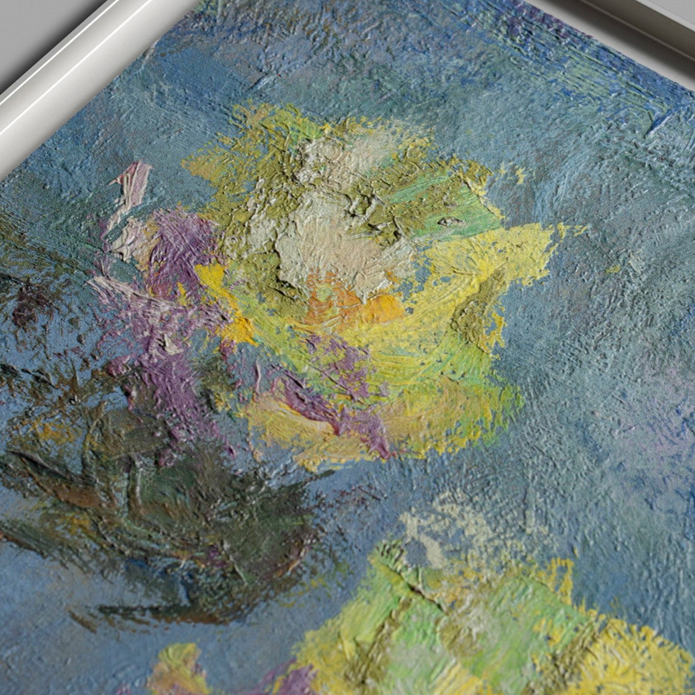 Claude Monet - Nymphéas II - Le Matin - Sur Papier