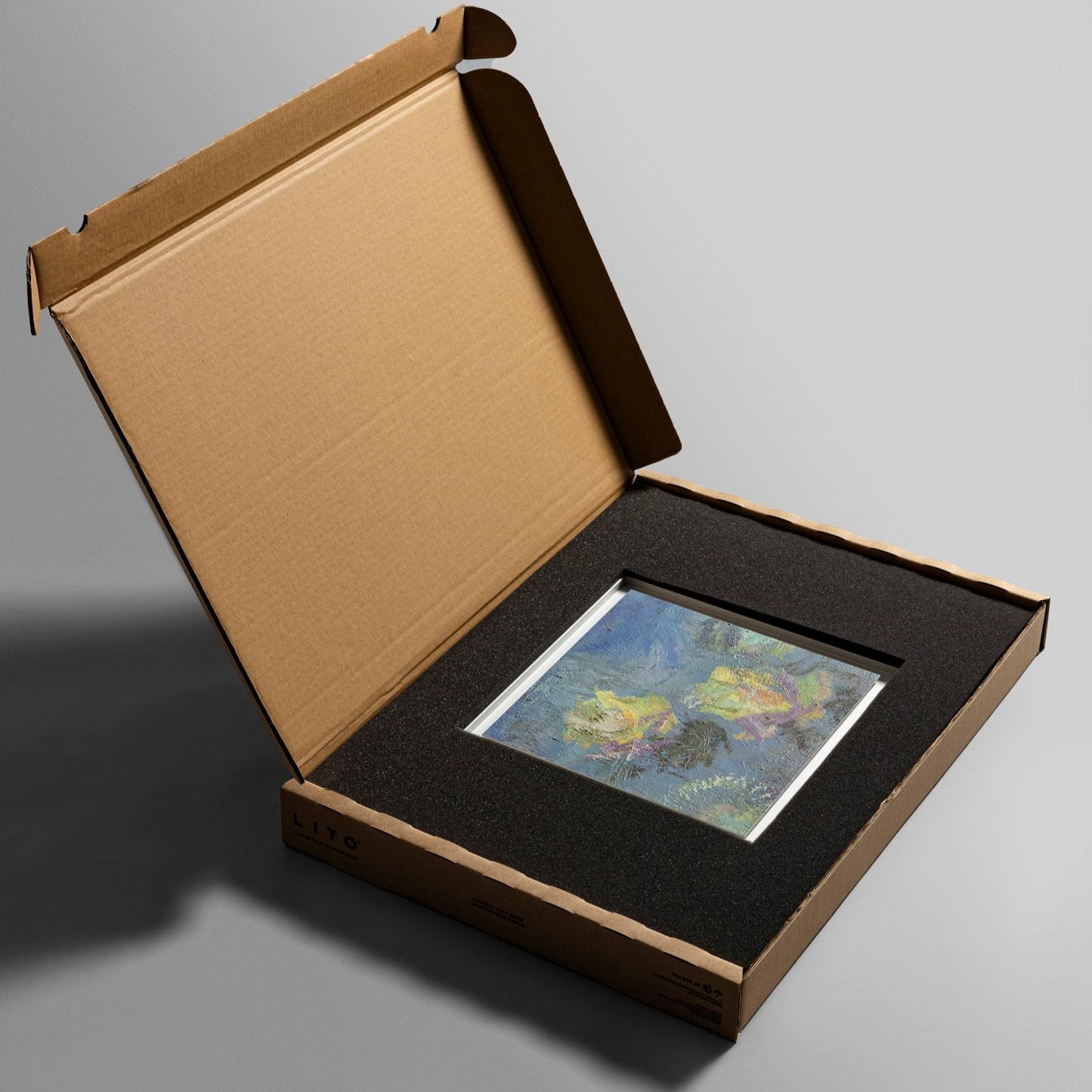 Claude Monet - Nymphéas II - Le Matin - Sur Papier