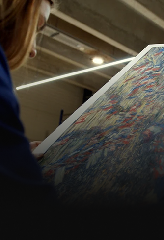 Texture et profondeur palpables