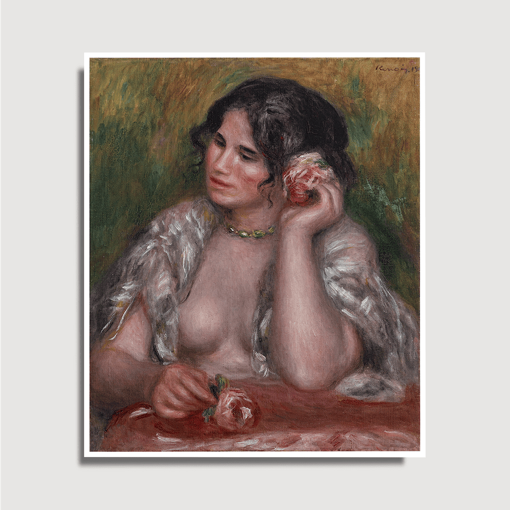 Auguste Renoir - Gabrielle à la Rose