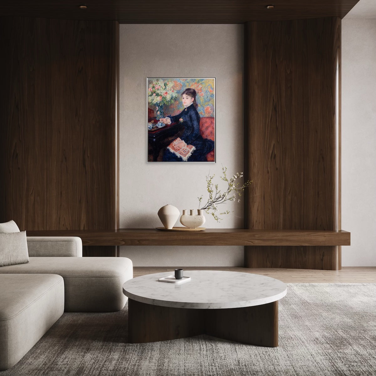 Auguste Renoir - The Cup of Chocolate