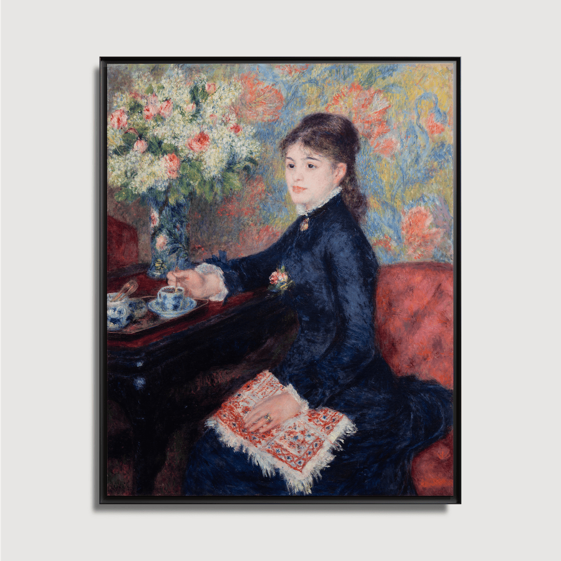 Auguste Renoir - The Cup of Chocolate