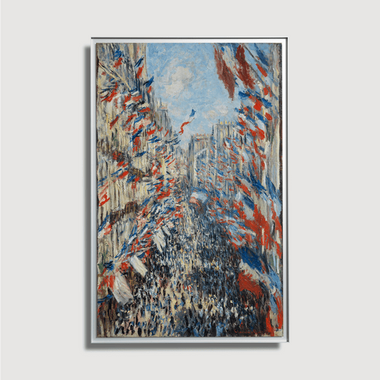 Claude Monet - La Rue Montorgueil à Paris