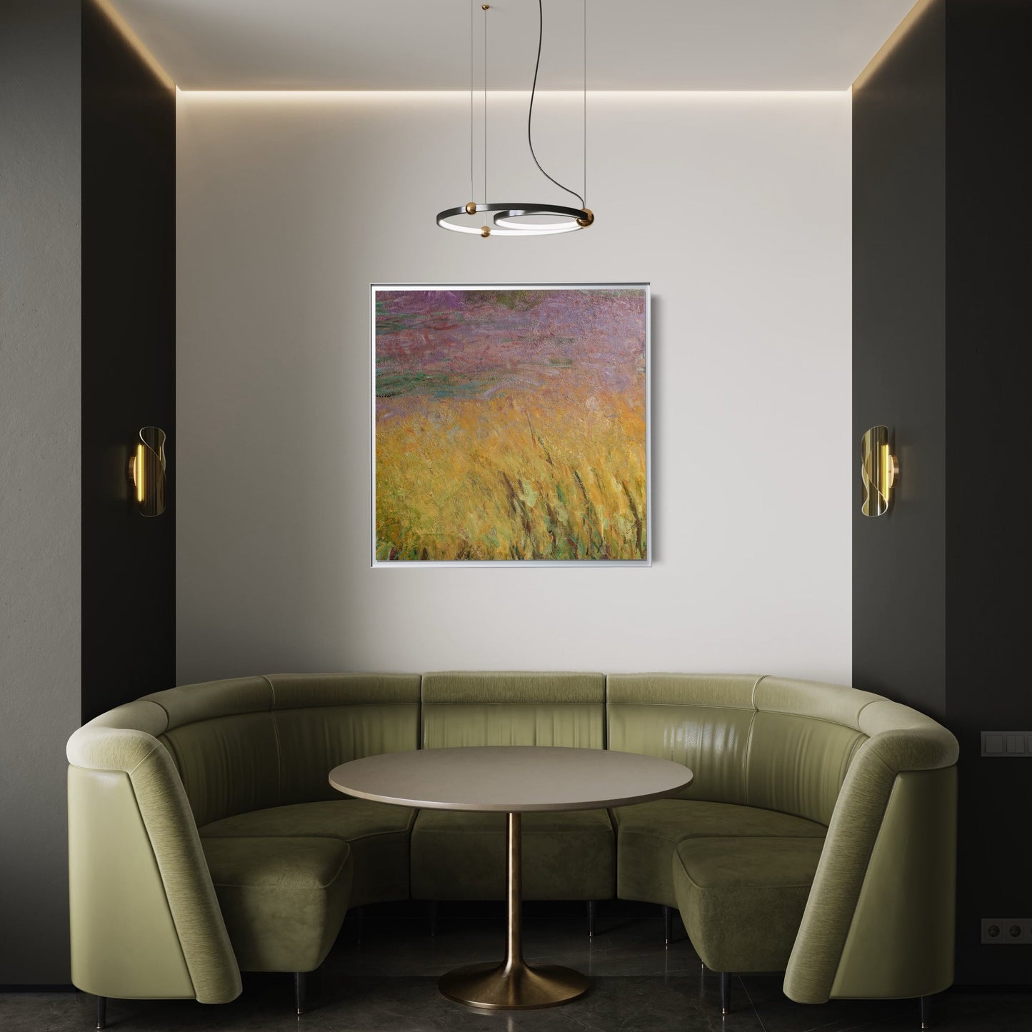 Claude Monet - Soleil Couchant II