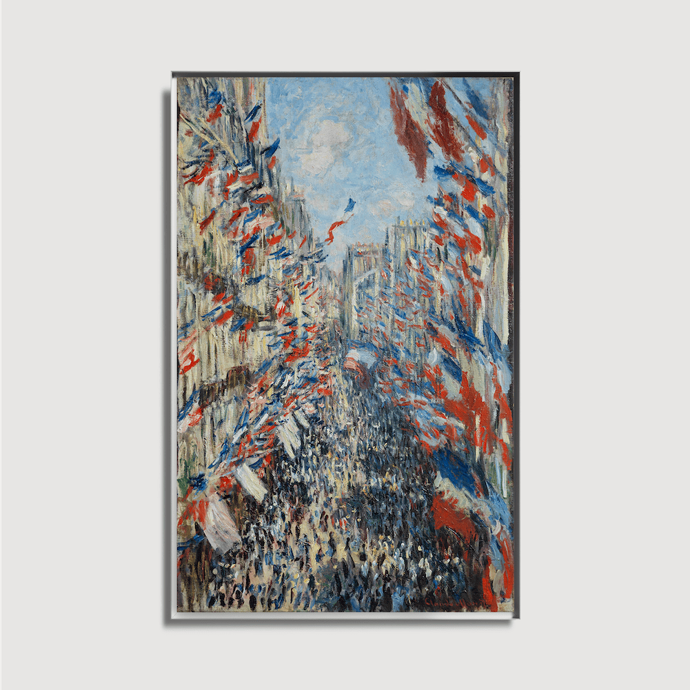 Claude Monet - La rue Montorgueil à Paris