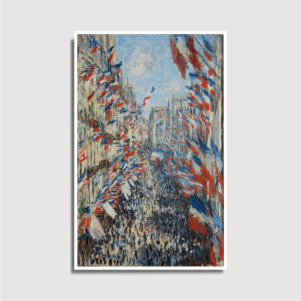 Claude Monet - La rue Montorgueil à Paris