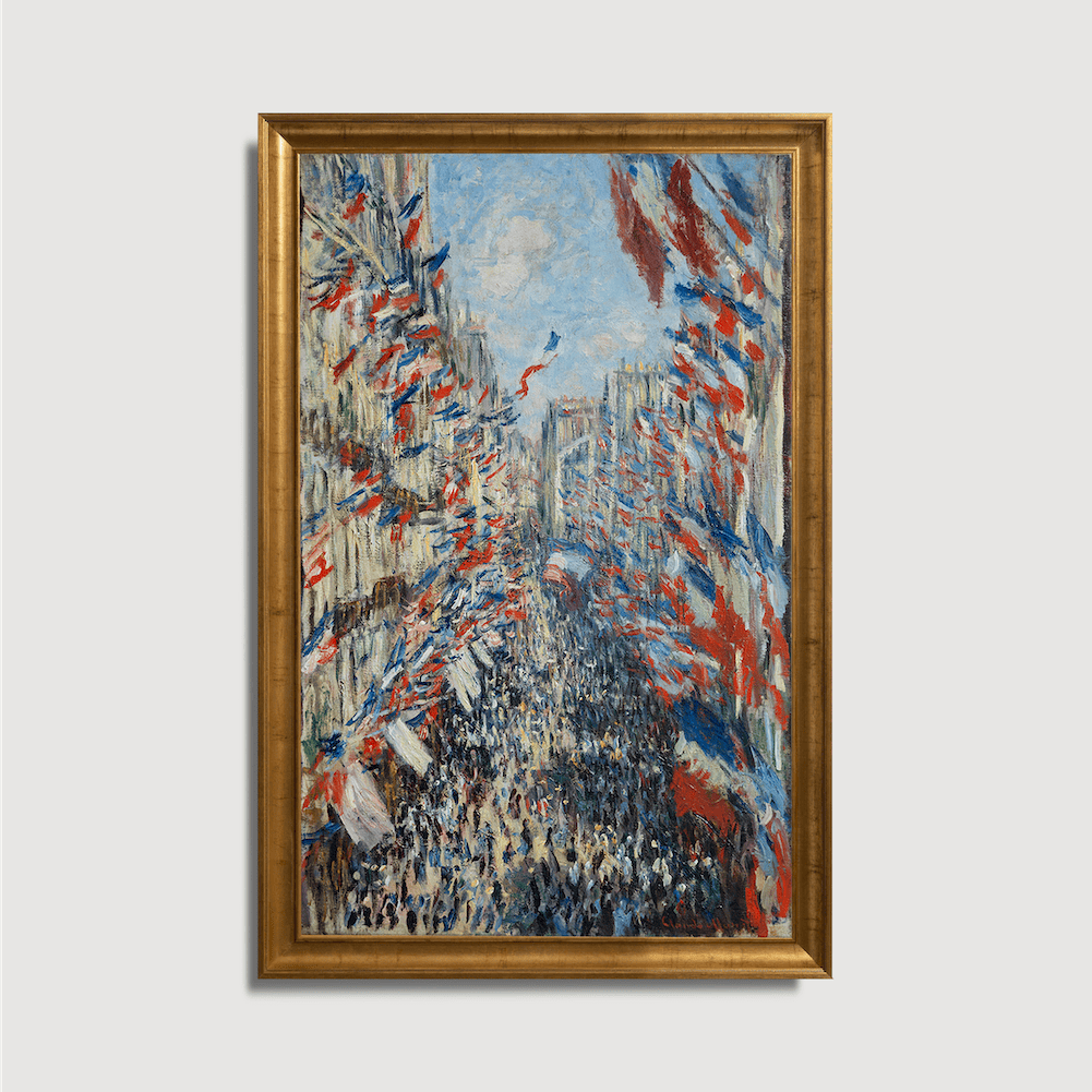 Claude Monet - La rue Montorgueil à Paris