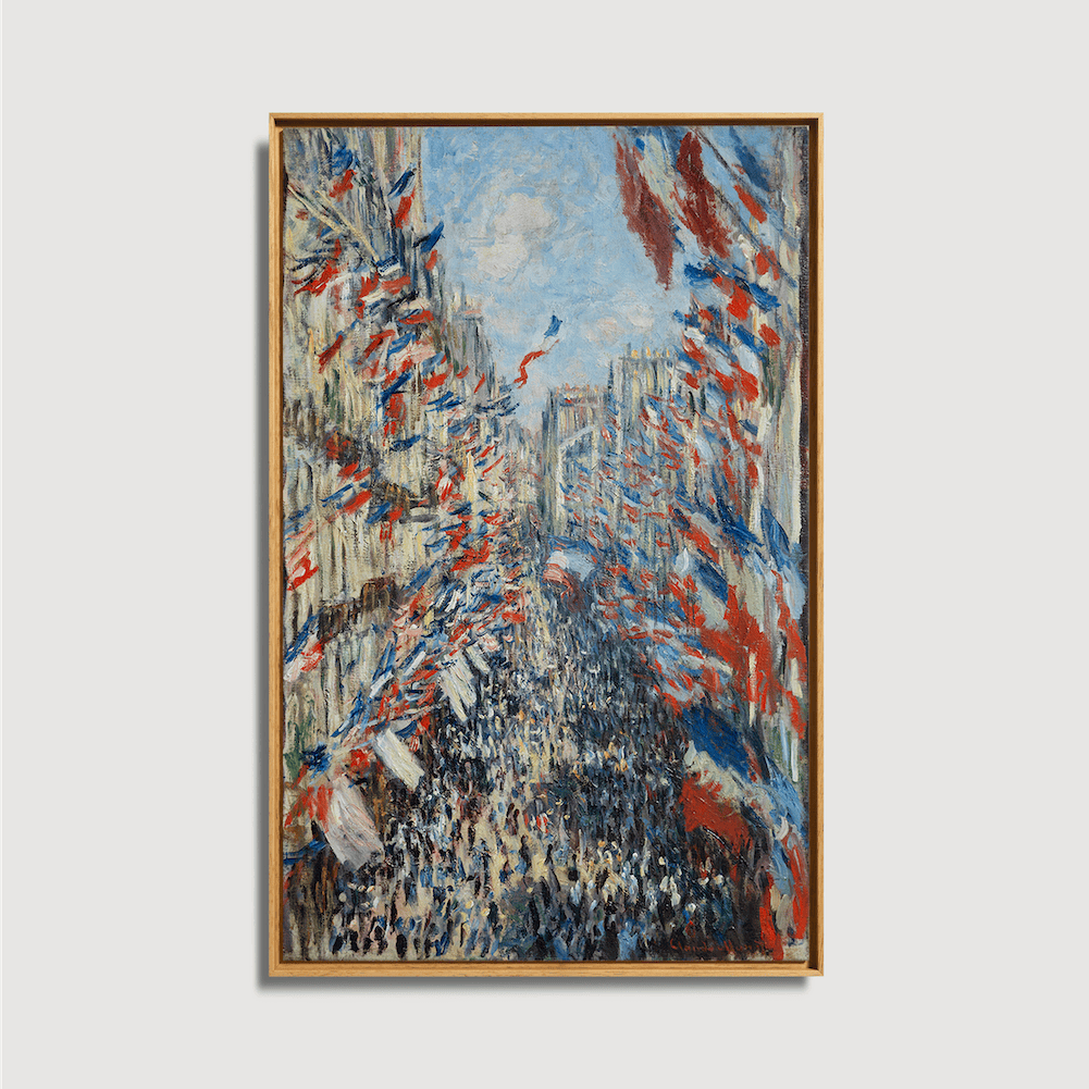 Claude Monet - La rue Montorgueil à Paris