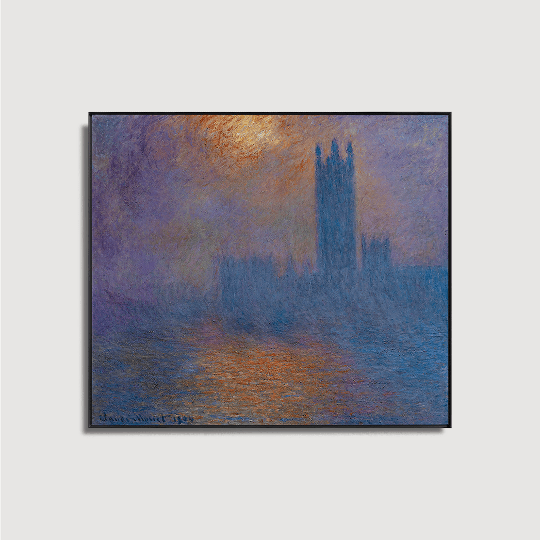 Claude Monet - Londres, Palais du Parlement