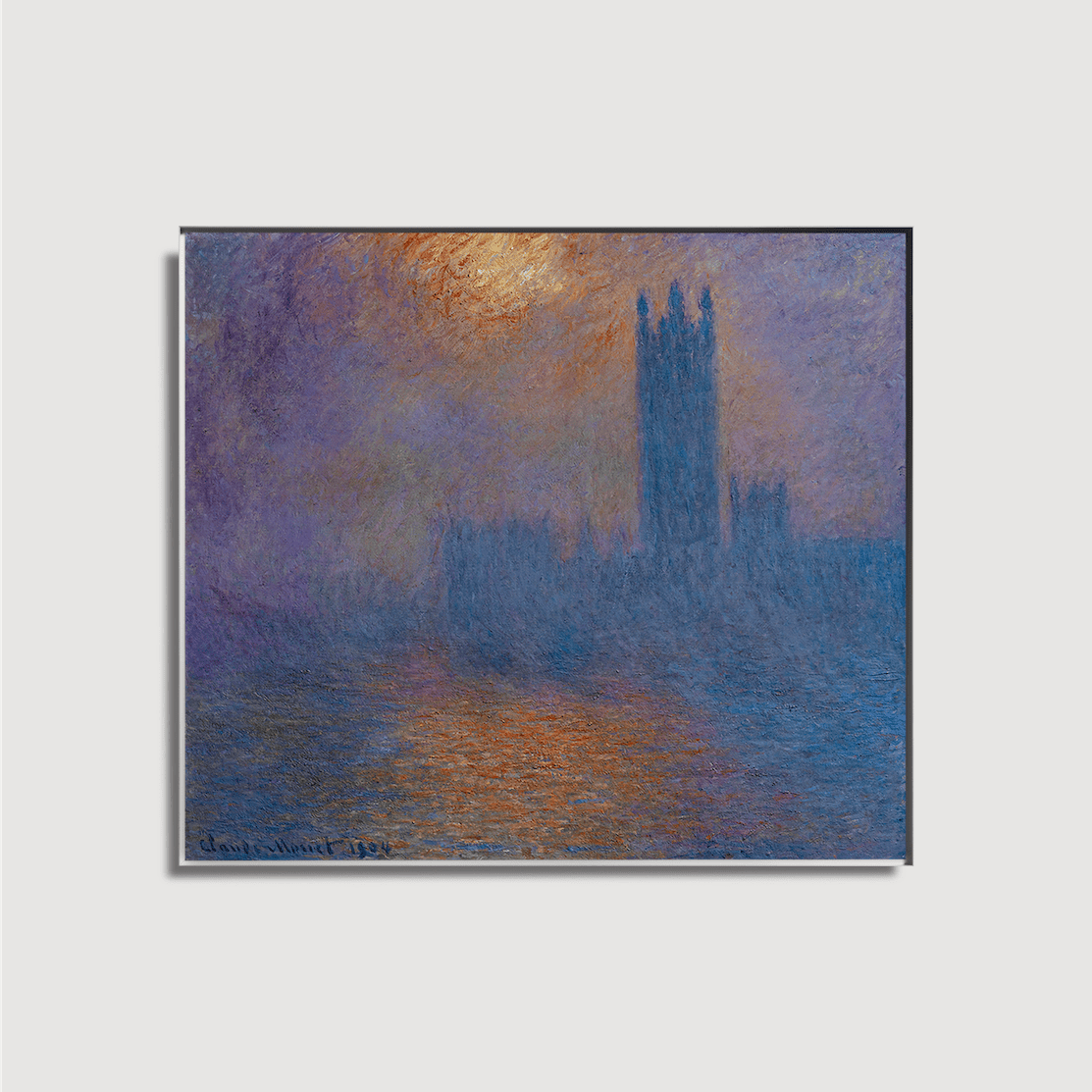 Claude Monet - Londres, Palais du Parlement