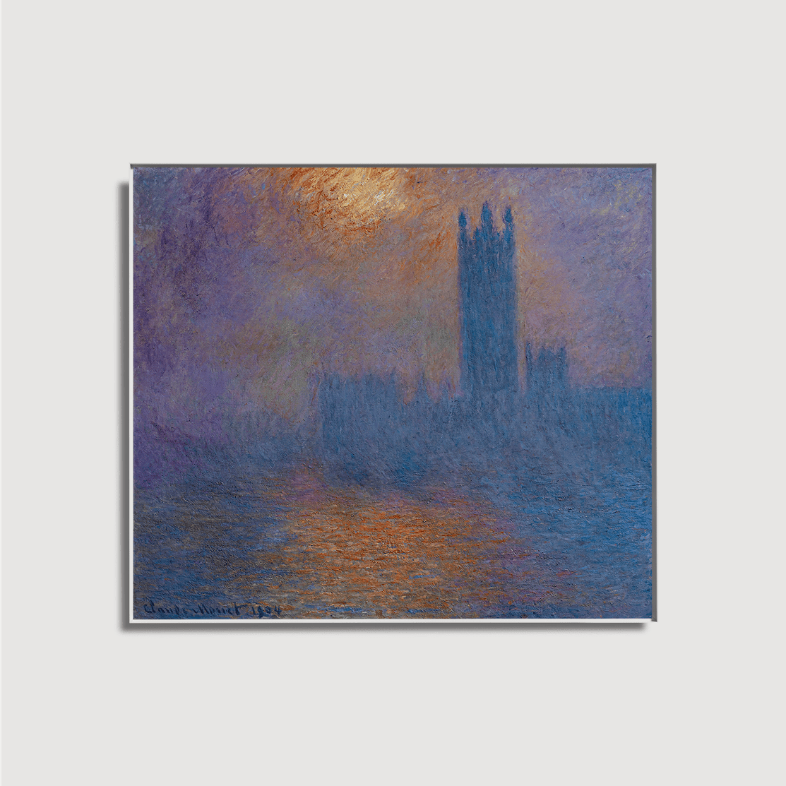 Claude Monet - Londres, Palais du Parlement