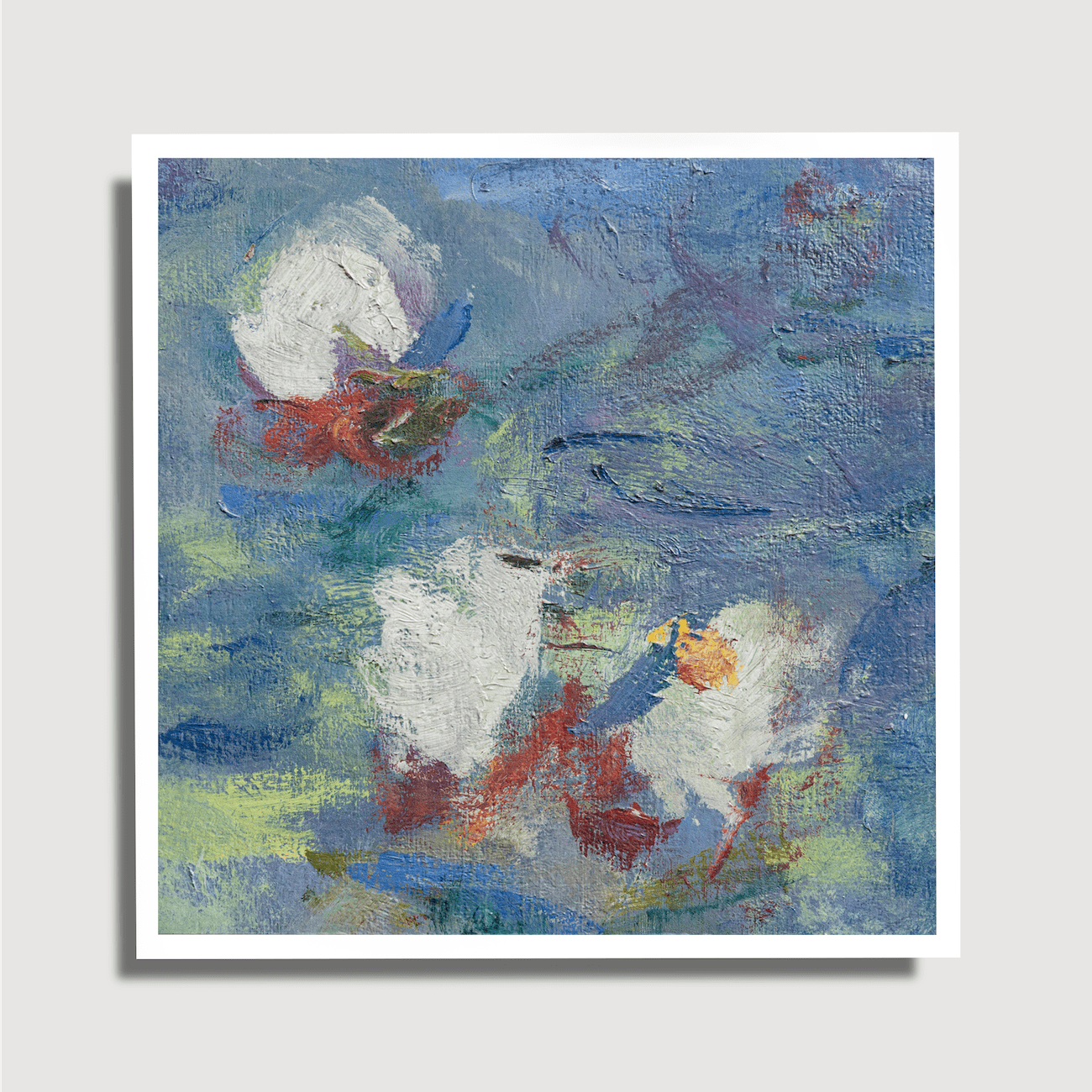 Claude Monet - Nymphéas III - Le Matin - Sur Papier