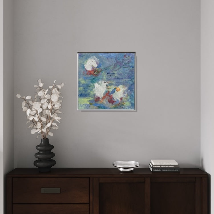 Claude Monet - Nymphéas III - Le Matin - Sur Papier