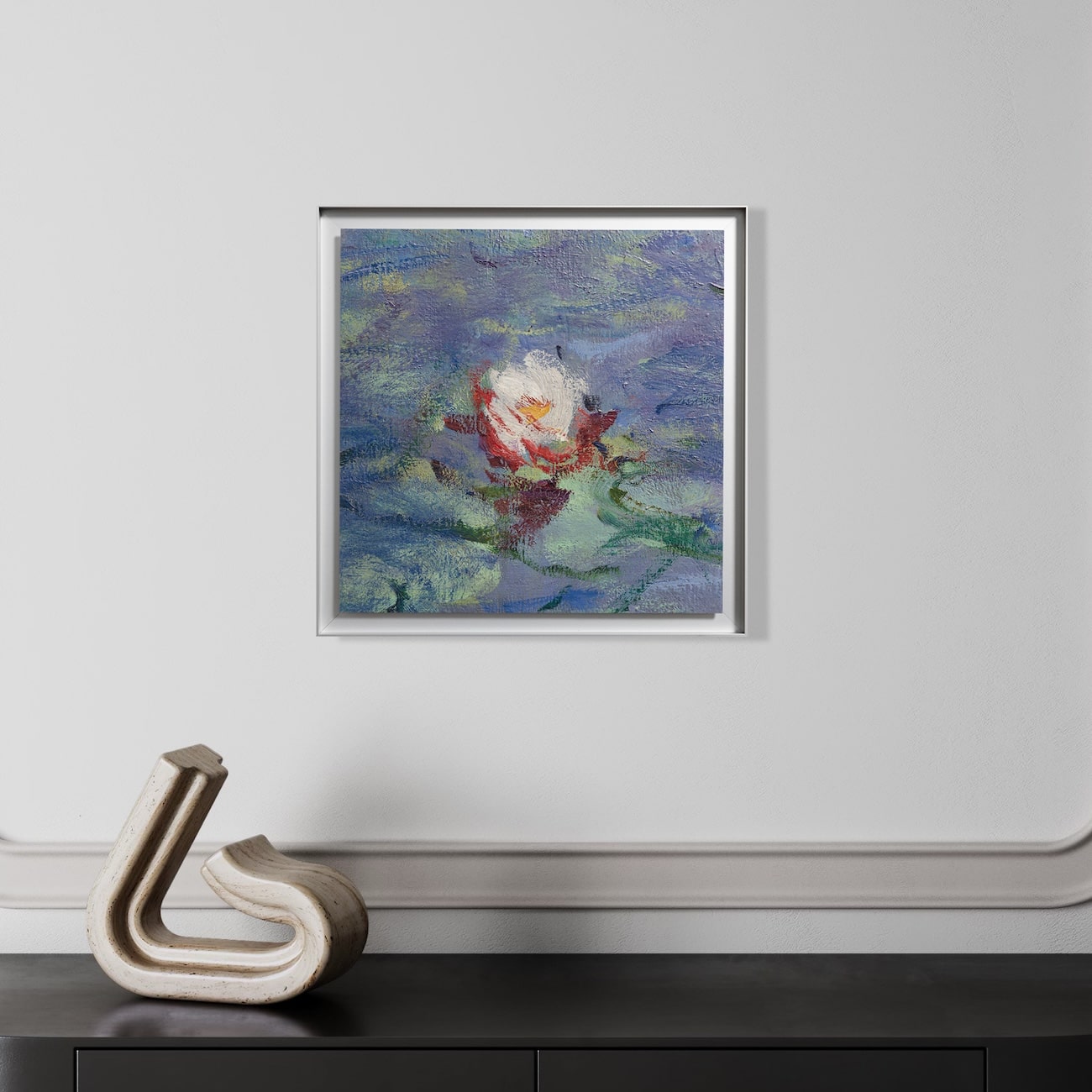 Claude Monet - Nymphéas I - Le Matin - Sur Papier