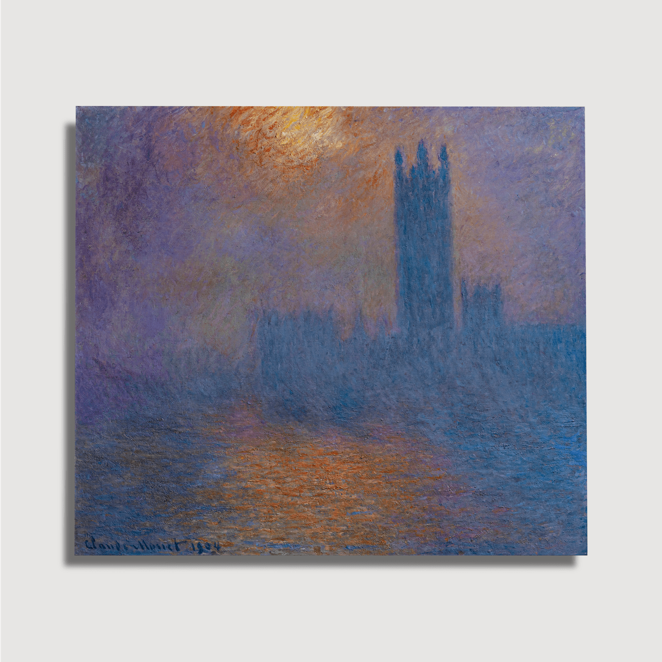 Claude Monet - Londres, Palais du Parlement