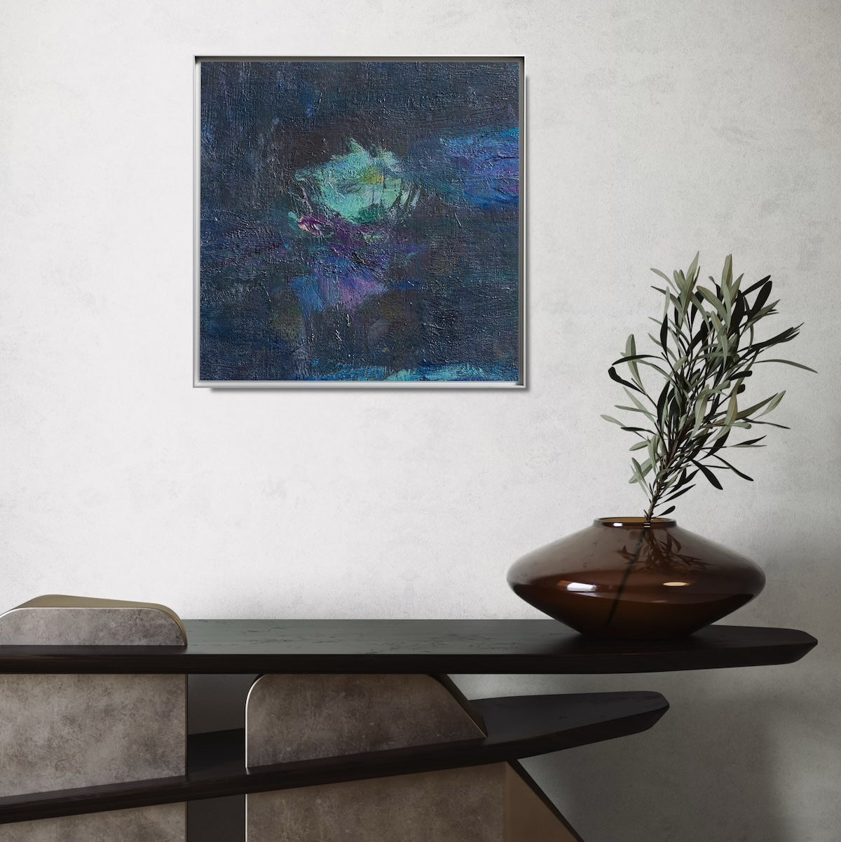 Claude Monet - Reflets d'arbres II