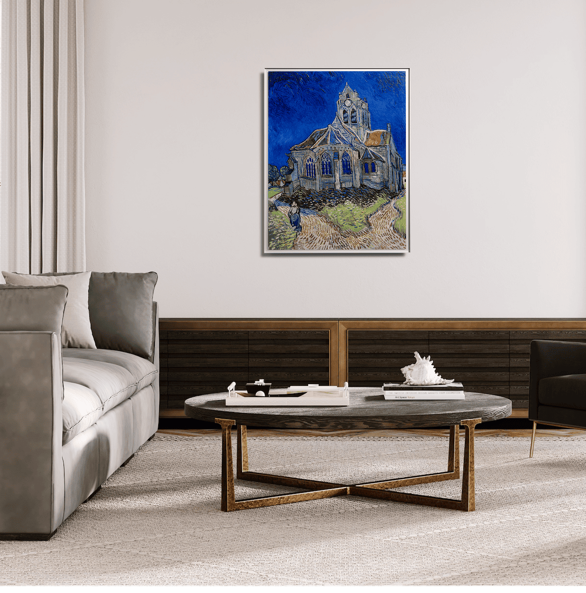 Vincent Van Gogh - L'église d'Auvers-sur-Oise